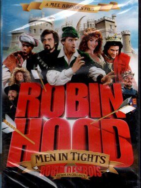 Robin Hood Men In Tights DVD New Sealed Mel Brooks, Cary Elwes Comedy